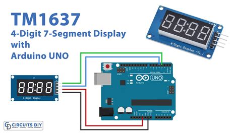 4 digit display arduino|Arduino TM1637 4 Digit Seven Segment Display Module Interface .